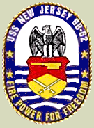 USS New Jersey Patch